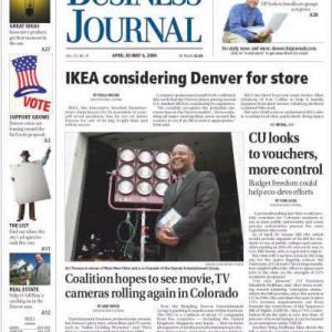 Cover of Denver Business Journal