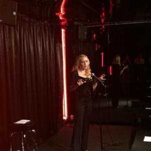 Performing at The Comedy Store