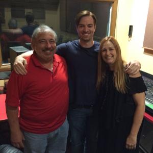 With my Voiceover Parents Catherine Cavadini and Nick Omana! 8232015
