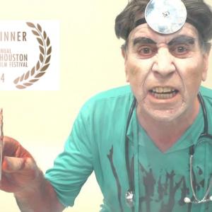 Doctor Death in 2014 Remi Award winning short Dreaming Awake directed by Zarah Lee Barrow