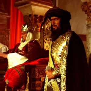 Defenders of the Throne King Hasan Horst Buchholz and Prince Muhammad El Zagal Olegar Fedoro in Requiem por Granada 1990