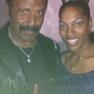 Texas Film Awards on the red carpet with Fred Williamson. From Dusk Till Dawn honored in the Hall of Fame.