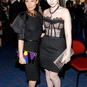 Lucy Liu and Michelle Trachtenberg