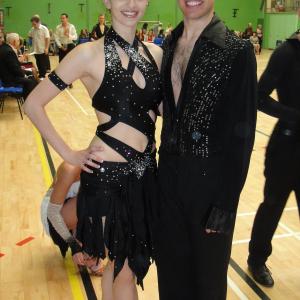 Jenna Rougeau and Dan Claff Oxford Varsity Competition Jive Champions