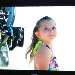 On the set of Dolphin Tale 2