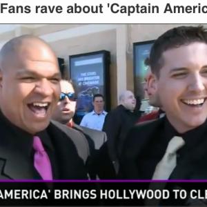 Captain America 2 Premier with Jose Byers