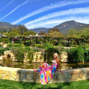 Beautiful skies in Montecito CA