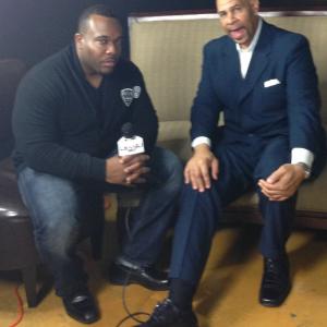 Interview Derrick Dee at the premier of 4th Quarter launch party