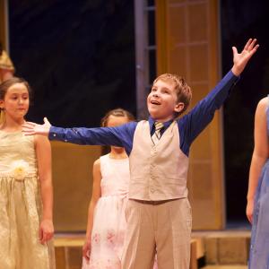 Justin Ellings as Kurt Von Trapp in the Sound of Music at Skylight Music Theatre