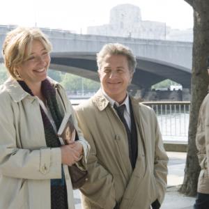 Still of Dustin Hoffman and Emma Thompson in Last Chance Harvey 2008