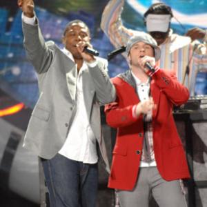 Doug E. Fresh and Blake Lewis at event of American Idol: The Search for a Superstar (2002)