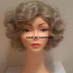 Another Custom Wig by Sapphire To Book Sapphire for your production or to order a custom wig for your talent contact Sapphire now at 310 9632067 or wwwHairbySapphirecom