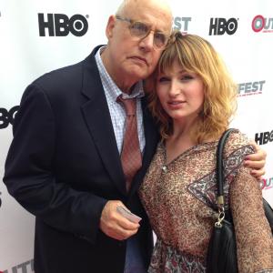 Jeffrey Tambor and Trace Lysette at screening for Transparent at Outfest LA 2014