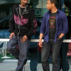 Still of Snoop Dogg and Tristan Wilds in 90210 2008