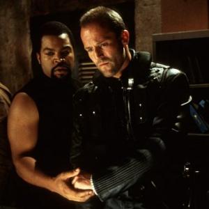 Still of Ice Cube Jason Statham and Clea DuVall in Ghosts of Mars 2001
