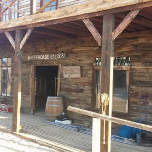 The Whitehorse Saloon at Whitehorse Ranch in David Gutels production Peace Of Mind