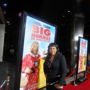 At the premiere of Brandon T. Jackson's debut in the Big Momma series. Jackson got his start in my client Marc Cayce's film 
