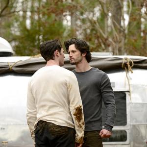 Still of Nathan Parsons and Colin Woodell in The Originals (2013)