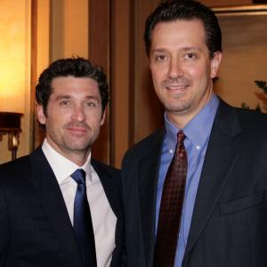 At the Rome premiere of Made of Honor with Patrick Dempsey (2008)