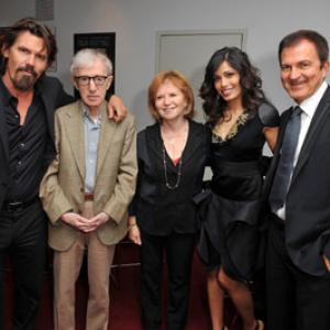 Woody Allen Josh Brolin Letty Aronson Edward Walson and Freida Pinto
