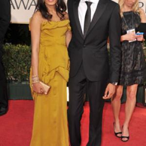Dev Patel and Freida Pinto at event of The 66th Annual Golden Globe Awards 2009