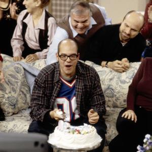 Still of Enrico Colantoni and David Cross in Just Shoot Me! (1997)