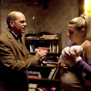 Still of David Cross and Sara Pascoe in The Increasingly Poor Decisions of Todd Margaret 2009