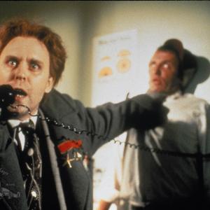 Still of John Lithgow and Jonathan Banks in The Adventures of Buckaroo Banzai Across the 8th Dimension (1984)