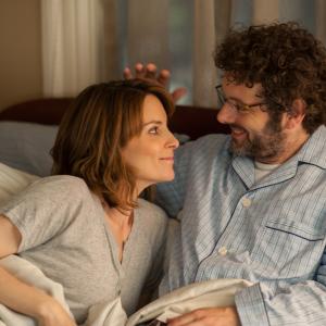 Still of Tina Fey and Michael Sheen in Admission 2013