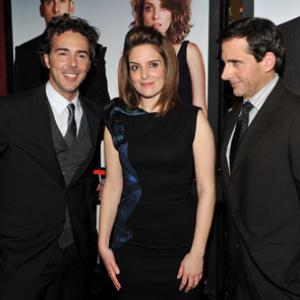 Steve Carell, Tina Fey and Shawn Levy at event of Naktinis pasimatymas (2010)