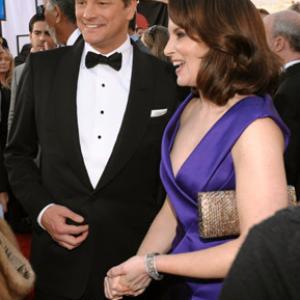 Colin Firth and Tina Fey