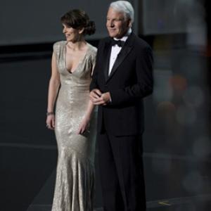 Presenters Tina Fey and Steve Martin at the live ABC Telecast of the 81st Annual Academy Awards® from the Kodak Theatre in Hollywood, CA Sunday, February 22, 2009.