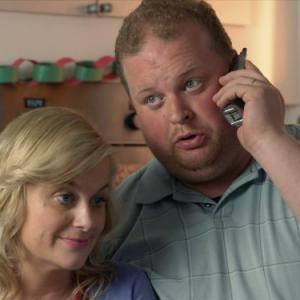 Still of Joel Marsh Garland and Amy Poehler in Louie (2010)