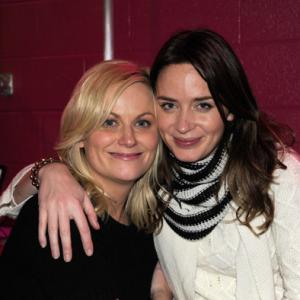 Amy Poehler and Emily Blunt