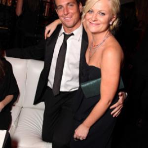 Will Arnett and Amy Poehler at event of The 66th Annual Golden Globe Awards 2009