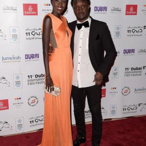 Kuoth Wiel and Arnold Oceng at the Dubai International Film Festival premier of The Good Lie