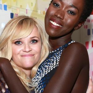 Kuoth Wiel and Reese Witherspoon during The Good Lie premier at TIFF.