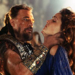 Still of Brian Cox and Rose Byrne in Troy (2004)