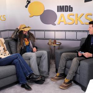 Sheri Moon Zombie Rob Zombie and Ben Lyons at event of The IMDb Studio 2015