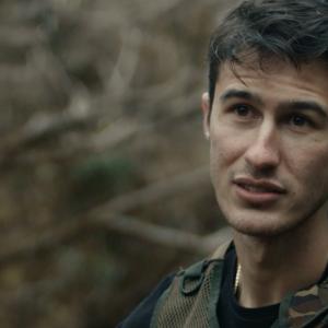A still of Andrew Zographos from the short film Why Are You A Soldier?
