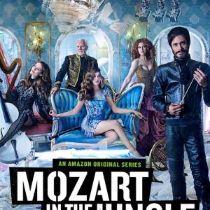 Malcolm McDowell, Bernadette Peters, Saffron Burrows, Gael García Bernal and Lola Kirke in Mozart in the Jungle (2014)