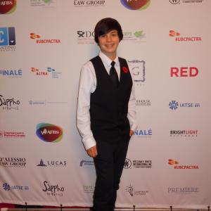 Logan Williams UBCP/ACTRA Award nominee for Best Emerging Performer