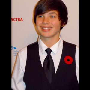 Logan Williams UBCP/ACTRA award nominee for Best Emerging Performer