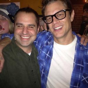 Chad White and Johnny Knoxville