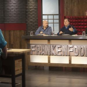 Still of Josh Capon and Tony Luke in Frankenfood (2014)