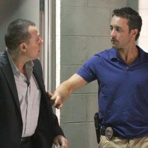 Still of Tom Sizemore and Alex OLoughlin in Hawaii Five0 2010