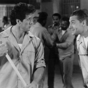 Still of Sylvester Stallone and Tom Sizemore in Lock Up (1989)