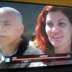 Justified Prison yard. Me and Casey McCarthy.