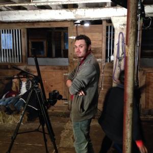 Working the camera on the set of Rodeo Girl