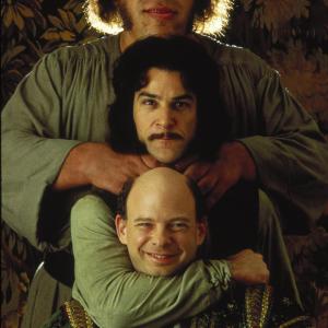 Still of Andr the Giant Mandy Patinkin and Wallace Shawn in The Princess Bride 1987